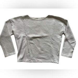 Mauve by Anthropologie Ribbed Long Sleeve Top